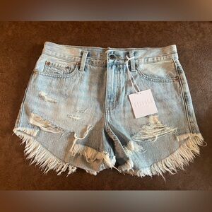 Pistola Gigi Low Rise Denim Shorts - Size 28 - New with Tags